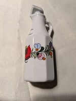 Ritkaság, asztali olajtartó , kalocsai porcelán