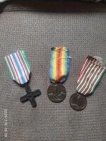 Olasz I. világháborús bronz érmék