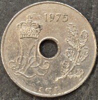 Dánia 25 öre, 1975.