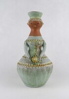1W031 Kiss Roóz Ilona : Figurális kerámia váza 29 cm