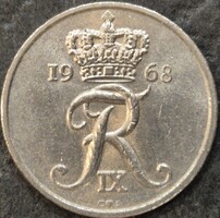 Dánia 10 öre, 1968.