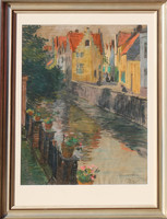 Wágner Géza: Brügge, 1908