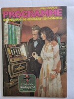 Programme 1984/march in Ungarn - német nyelvű  turisztikai magazin