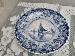 1,-Ft Hatalmas gyönyörű Delft fali tál