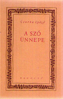 A szó ünnepe - Csorba Győző