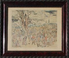 Szabó Vladimir: Vásár, 1948