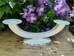 Schaubach Kunst porcelán gyertyatartó