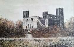 Sárospatak, Rákóczi-vár - 1963, szignózott kép