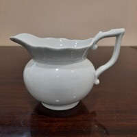 Nagy Fehér Herendi porcelán tejkiöntő, szószos kínáló