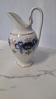 Hattyú nyakú porcelán kancsó
