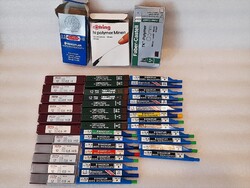 40 doboz retró 0,5 mm-es ceruzahegy Rotring, Staedtler, Faber Castell