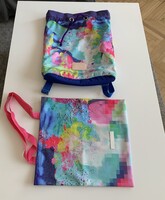 Hihetetlen DAIGE magyar designer ikonikus pixel vattacukor táska szett totebag hátizsák backpack