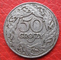 Lengyelország 50 groszy 1923 (T28)