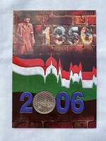Az 1956-os magyar forradalom 50. évfordulója bliszter 1956-os UNC 50 Forintossal