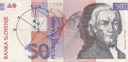 Szlovénia   50  Tollár  1992