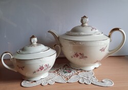 Antik ﻿﻿﻿Zeh Scherzer Bavaria 50 Jahre ﻿német porcelán teáskészlet, 1900-as évek , új