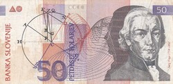 Szlovénia   50  Tollár  1992