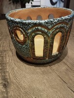 Pesthidegkúti retro kerámia kaspó