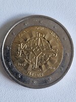2 EUR német emlék pénzérmek 2023, 2020, 2019 és 2018