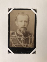 Habsburg Rudolf trónörökös eredeti Kozmata műtermi fotó