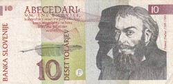 Szlovénia 10 Tollár 1992
