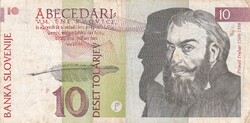 Szlovénia 10 Tollár 1992