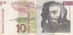 Szlovénia 10 Tollár 1992