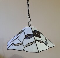 Exkluzív nagy méretű Tiffany csillár, mennyezeti lámpa, 55 cm