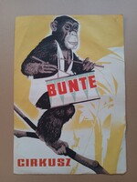 Bunte cirkusz plakát. Székely Kálmán??