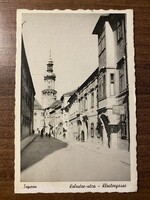 Képeslap - Sopron - Kolostor utca 1952