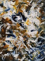 Baján Ildikó festmény 60 x 80 cm.