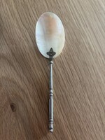 Antik gyöngyház kanalacska – elegáns kiegészítő gyűjtőknek