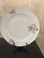 Gyönyörű virágos Meissen  hatalmas lapos tányér 28 cm