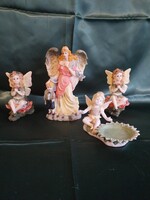 Polyresim,műgyanta,biszkvit tündérek ,védő angyal egyben 18-12-15cm