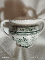 Zöld angol cukor tartó Wood,&Sons durslem