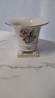 Herendi porcelán körmös nagy kaspó