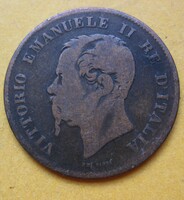 Olasz 5 centessimi 1861 (O38)