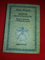 1980 Kazinczy Ferenc : Magyar aranycsinálók könyv képek szerint MAGVETŐ