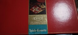 Spiele-Kassette - jatékdoboz - retró