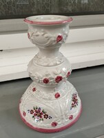 Porcelán gyertyatartó