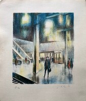 Říha Josef (1920 Bécs - 1994 Prága)   3db Színes Litográfiái