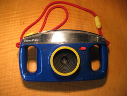 Retro Fisher -Price 1995-ös gyerek fényképezőgép