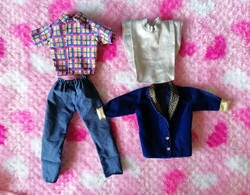 Retro barbie Ken baba ruhák
