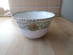 Régi angol porcelán tálka cukortartó 13,5 cm