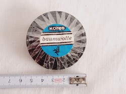 Írógép szalag 05 - írógépszalag 13mm KORES pamut retro eredeti bontatlan csomagolásban