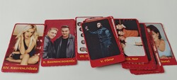Popcorn 100xszep mini kártya - retró