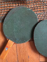 Pingpong háló 2 db ütővel, NDK retró