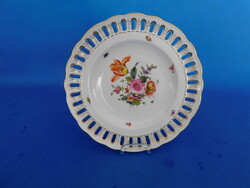 Herendi  Bouquet de Herend  24.5 cm áttört fali tál