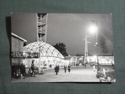 Képeslap,Budapest,BIV ipari vásár,pavilonok látkép,részlet, 1962-