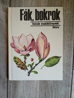 Szép régi Búvár Zsebkönyv: Fák, bokrok (1982)